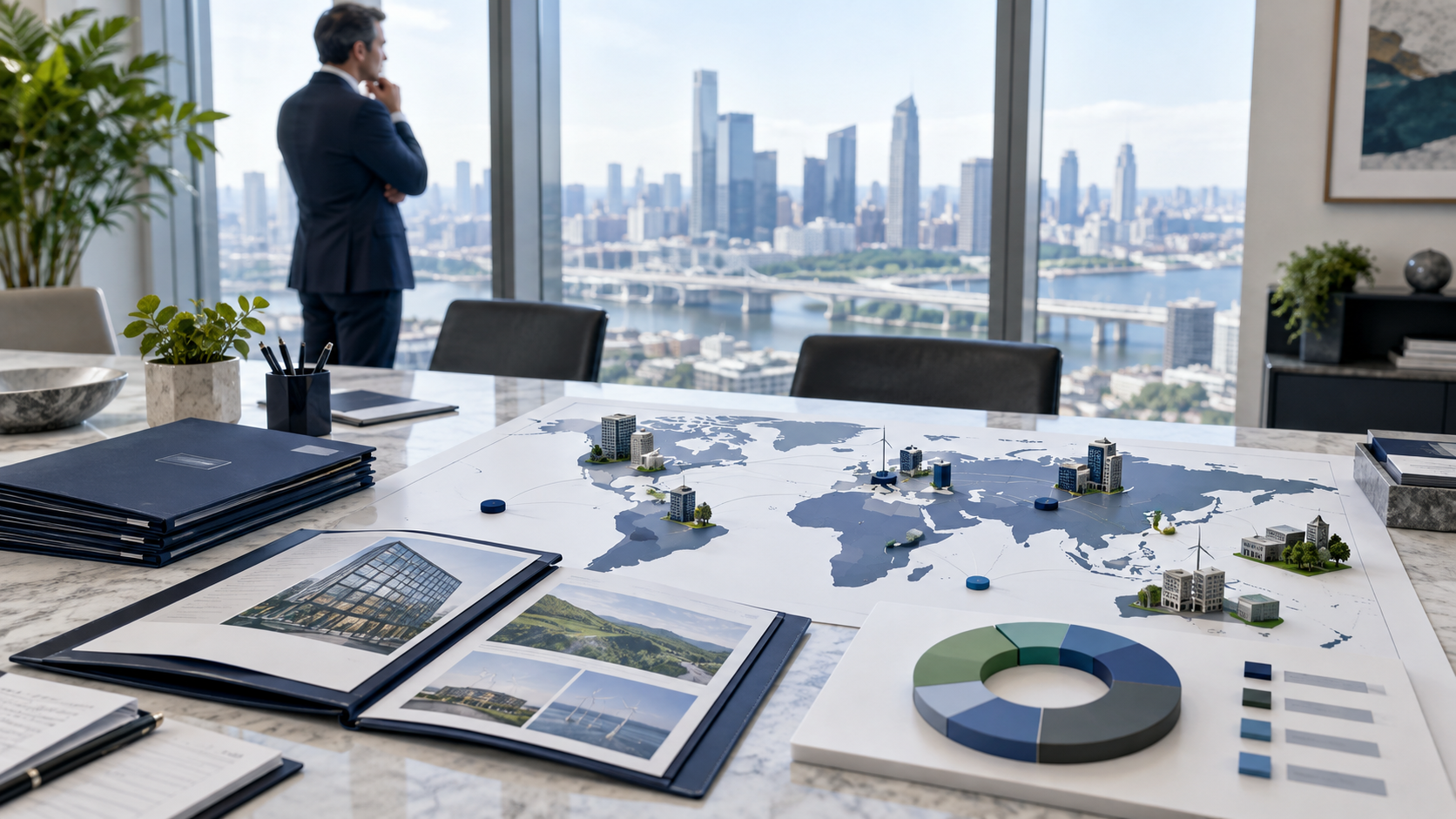 Asset manager reviewing a diversified private fund and special-purpose vehicle portfolio